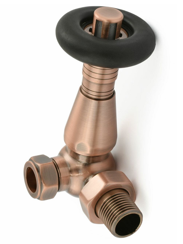 Lambeth Corner TRV Set - Antique Copper